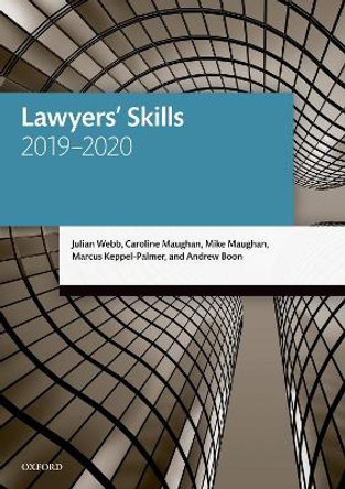 Lawyers' Skills by Julian Webb