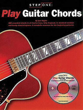 Step One: Play Guitar Chords by Leonard Vogler 9780825616099 [USED COPY]