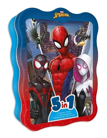 Marvel Spider-Man: 5-in-1 Tin Autumn Publishing 9781835449929