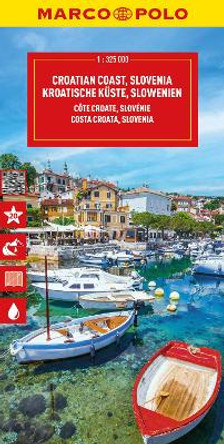 Croatia Coast and Slovenia Marco Polo Map Marco Polo 9783575019066