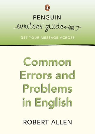 Common Errors and Problems in English by Robert Allen 9780141028217 [USED COPY]