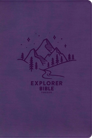 KJV Explorer Bible for Kids, Purple Leathertouch: Placing God's Word in the Middle of God's World by Holman Bible Publishers 9798384502296