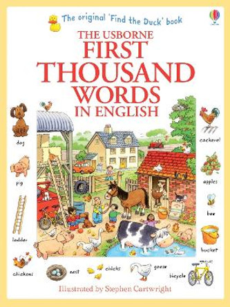 First Thousand Words In English by Heather Amery 9781409562894 [USED COPY]