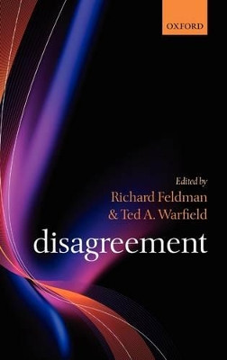 Disagreement by Richard Feldman 9780199226078