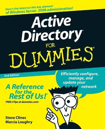 Active Directory For Dummies by Steve Clines 9780470287200 [USED COPY]