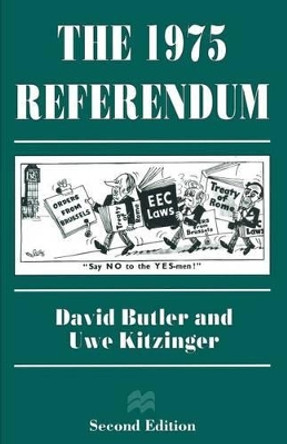 The 1975 Referendum by David Butler 9780333662908