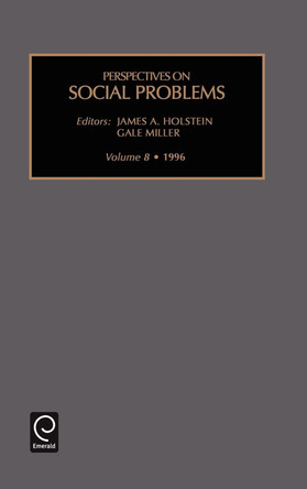 Perspectives on social problems by James A. Holstein 9780762300358