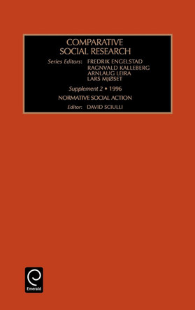 Normative Social Action by David Sciulli 9780762302260