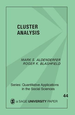 Cluster Analysis by Mark S. Aldenderfer 9780803923768