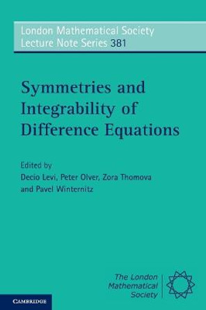 Symmetries and Integrability of Difference Equations by Decio Levi