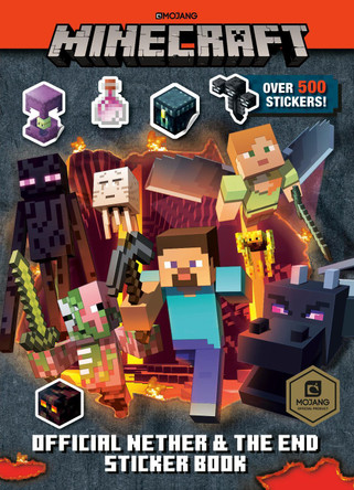 Minecraft Official the Nether and the End Sticker Book (Minecraft) by Stephanie Milton