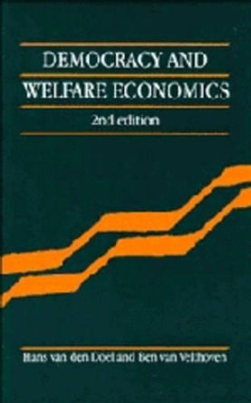 Democracy and Welfare Economics by Hans van den Doel 9780521436373