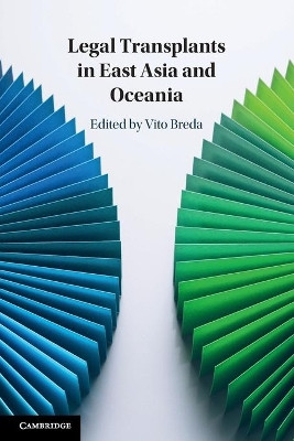 Legal Transplants in East Asia and Oceania by Vito Breda 9781009001830