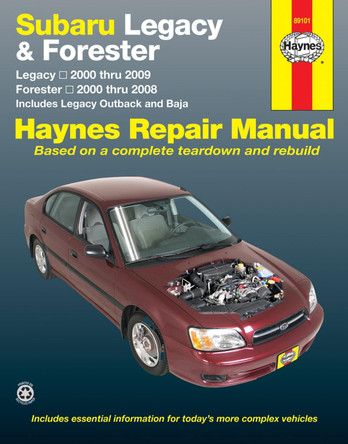 Subaru Legacy/Forester 2000-09 by Haynes Publishing