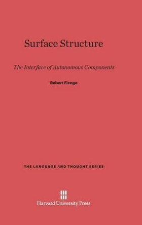 Surface Structure by Robert Fiengo 9780674333741