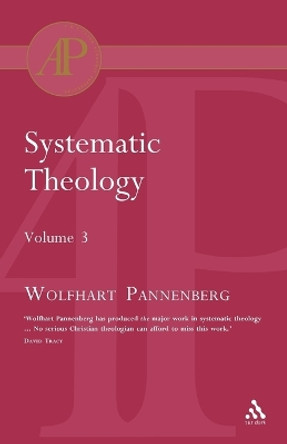 Systematic Theology by Wolfhart Pannenberg 9780567080684