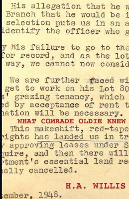 What Comrade Oldie Knew by H A Willis 9780645188400