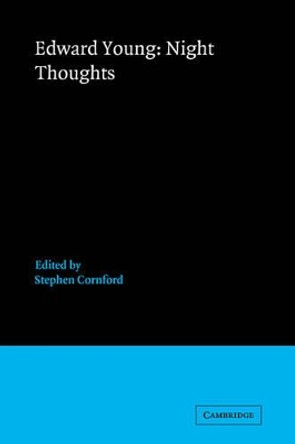 Edward Young: Night Thoughts by Edward Young 9780521069670