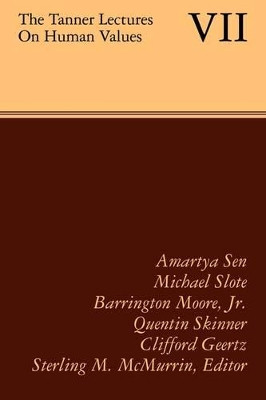 The Tanner Lectures on Human Values by Sterling M. McMurrin 9780521176484