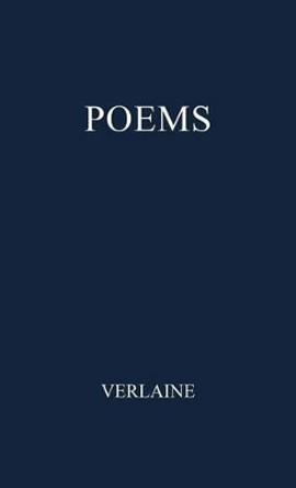 Poems. by Paul Verlaine 9780837198590