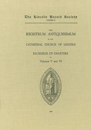Registrum Antiquissimum of the Cathedral Church of Lincoln (facs 5-6) LRS42 by C. W. Foster