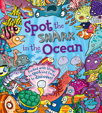 Spot the Shark in the Ocean by Stella Maidment