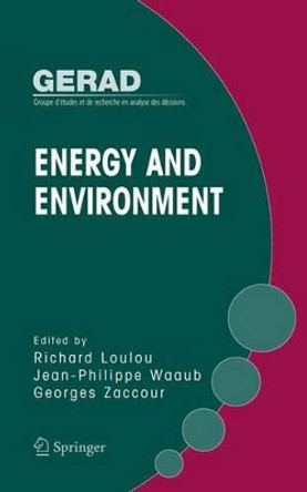 Energy and Environment by Richard Loulou 9780387253510