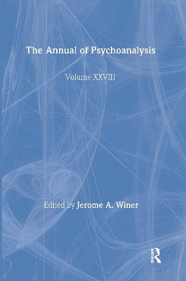 The Annual of Psychoanalysis, V. 28 by Jerome A. Winer 9780881633016