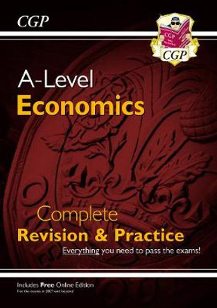 A-Level Economics: Year 1 & 2 Complete Revision & Practice by CGP Books