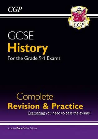 GCSE History Complete Revision & Practice - for the Grade 9-1 Course (with Online Edition) by CGP Books