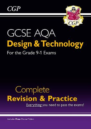 New Grade 9-1 Design & Technology AQA Complete Revision & Practice (with Online Edition) by CGP Books