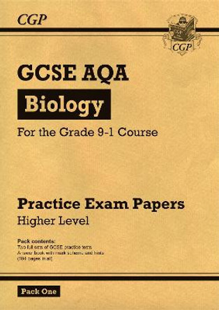 New Grade 9-1 GCSE Biology AQA Practice Papers: Higher Pack 1 by CGP Books
