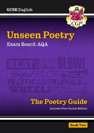 New Grade 9-1 GCSE English Literature AQA Unseen Poetry Guide - Book 2 by CGP Books
