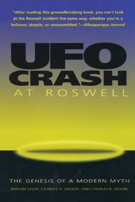 UFO Crash at Roswell by Benson Saler 9781588340634
