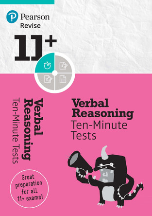 Pearson REVISE 11+ Verbal Reasoning Ten-Minute Tests for the 2023 and 2024 exams Susan Purcell 9781292246734