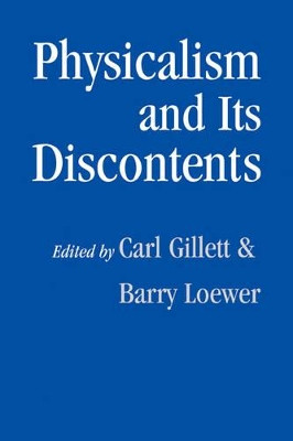 Physicalism and its Discontents by Carl Gillett 9780521042123