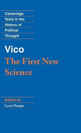 Vico: The First New Science by Gianbattista Vico 9780521382908