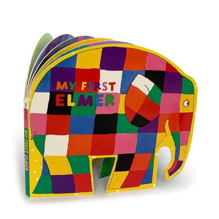 My First Elmer: Shaped Board Book by David McKee