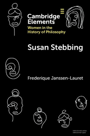 Susan Stebbing by Frederique Janssen-Lauret 9781009013031