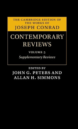 Joseph Conrad: Contemporary Reviews by John G. Peters 9781009100199