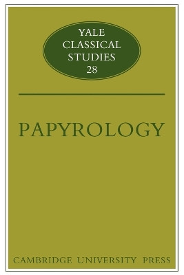 Papyrology by Naphtali Lewis 9780521119191