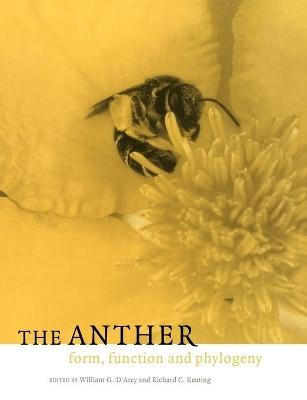 The Anther: Form, Function and Phylogeny by William G. D'Arcy 9780521120036