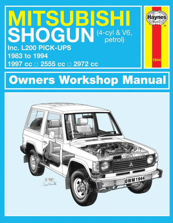 Mitsubishi Shogun & L200 Pick Ups (83 - 94) by Haynes Publishing