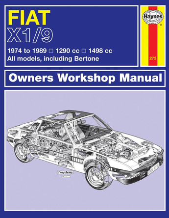 Fiat X1/9 by Haynes Publishing