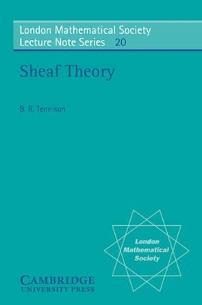 Sheaf Theory by B.R. Tennison 9780521207843