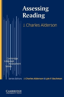 Assessing Reading by J. Charles Alderson 9780521599993