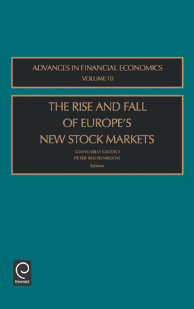 The Rise and Fall of Europe's New Stock Markets by Giancarlo Giudici 9780762311378