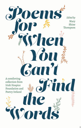 Poems for When You Can't Find the Words: A comforting collection from Irish Hospice Foundation by Mary Shine Thompson