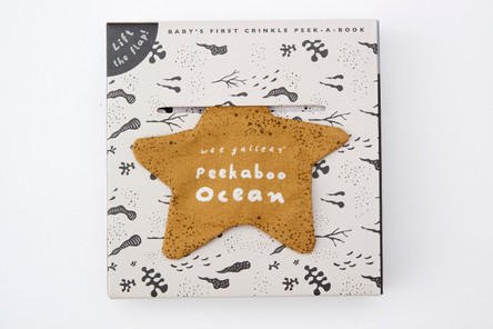 Wee Gallery Cloth: Peekaboo Ocean by Surya Sajnani