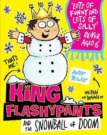 King Flashypants and the Snowball of Doom: Book 5 by Andy Riley